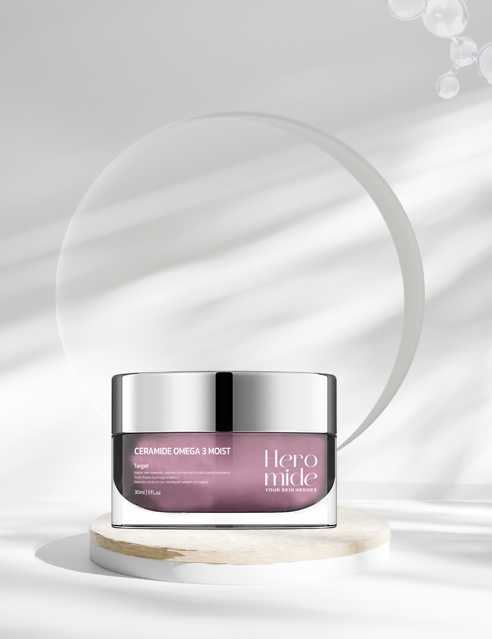 Ceramide Omega 3 Moist - Kem dưỡng phục hồi tái tạo da Ceramide Omega 3